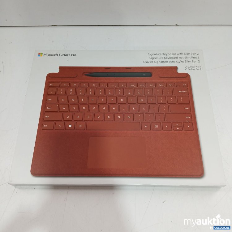 Artikel Nr. 462756 Artikel Nr. 462756: Microsoft Surface Pro Signature Keyboard mit Slim Pen 2
