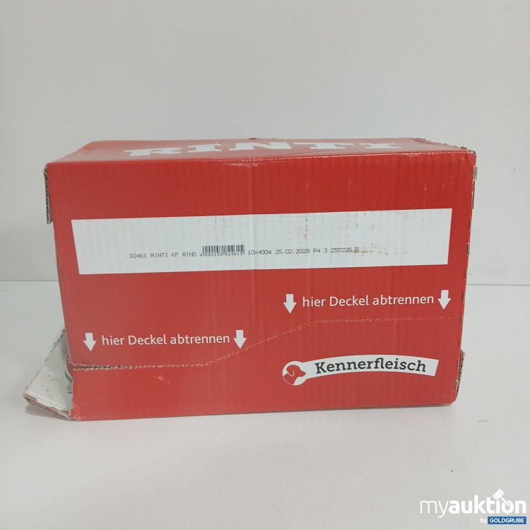 Artikel Nr. 824756 Artikel Nr. 824756: Rinti Kennerfleisch Rind 10x400g