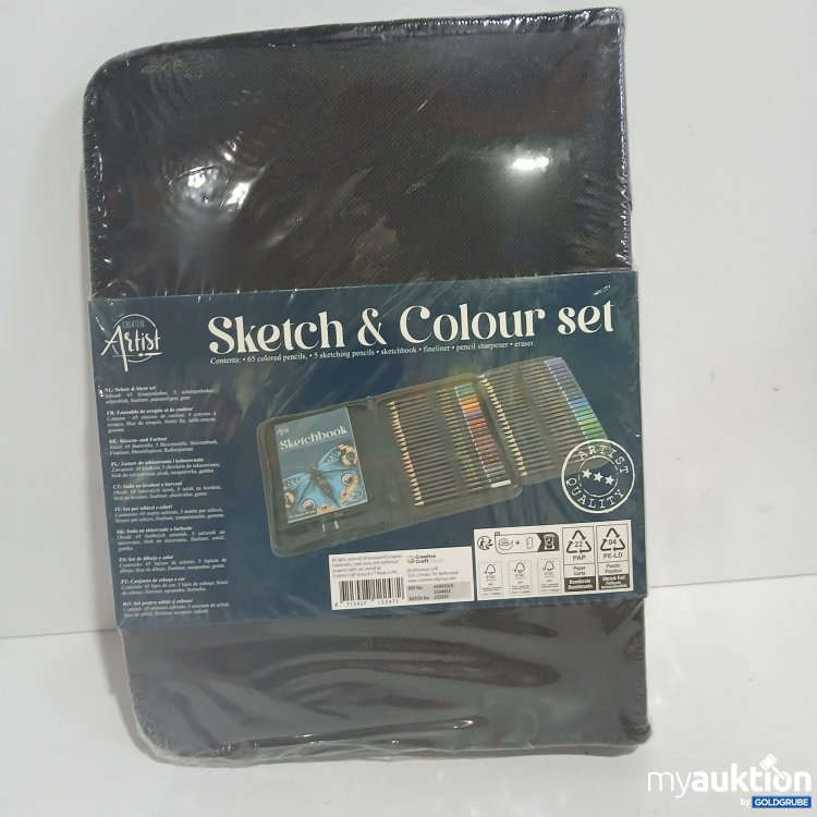 Artikel Nr. 833756 Artikel Nr. 833756: Creative Artist Sketch & Colour Set