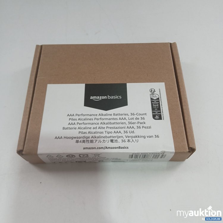 Artikel Nr. 843756 Artikel Nr. 843756: Amazon Basics AAA Alkalibatterien 36 Stück