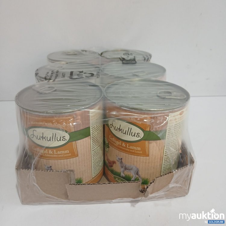 Artikel Nr. 854756: Lukullus Geflügel & Lamm 6x800g