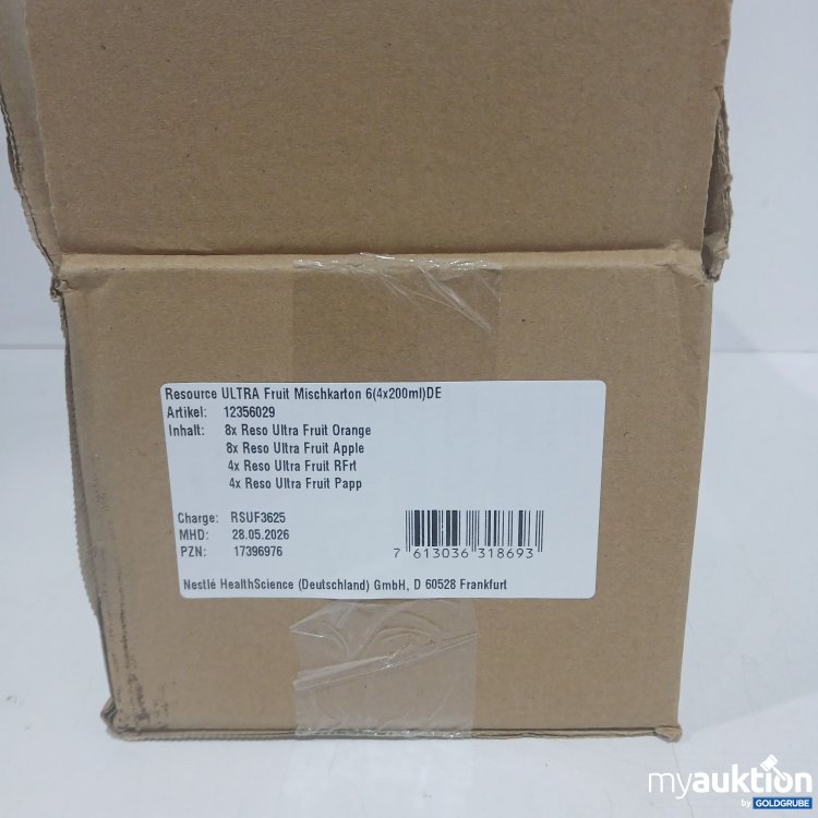 Artikel Nr. 885756: Resource ULTRA Fruit Mischkarton 6 (4x200ml)