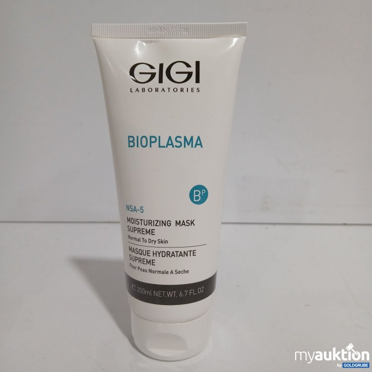 Artikel Nr. 890756: Gigi Laboratories Bioplasma NSA-5 Moisturizing Mask Supreme 200ml 