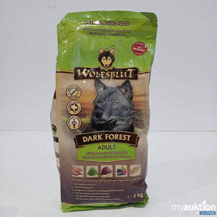 Artikel Nr. 896756: Wolfsblut Dark Forest Adult Wildfleisch mit Süßkartoffeln  2kg 