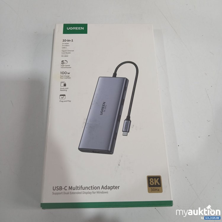 Artikel Nr. 899756: Ugreen USB-C Multifunction Adapter 10in1 