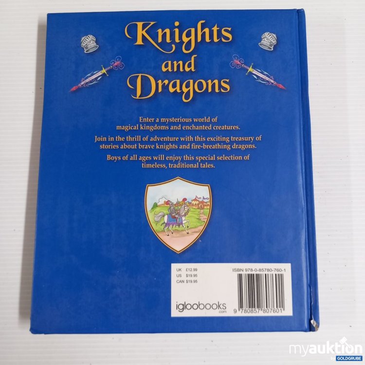 Artikel Nr. 920756 Artikel Nr. 920756: igloobooks Knights and Dragons Buch Hardcover