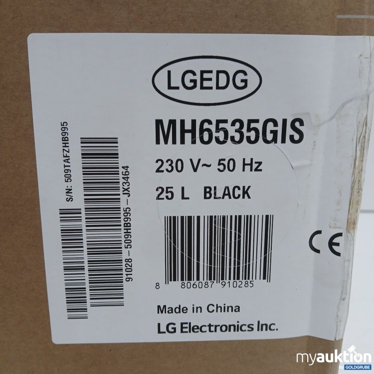 Artikel Nr. 967756: LG Microwave Oven SmartInvester 25L Schwarz