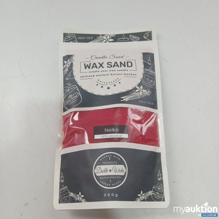 Artikel Nr. 970756: Candle Sand Wax Sand 200g Nelke 