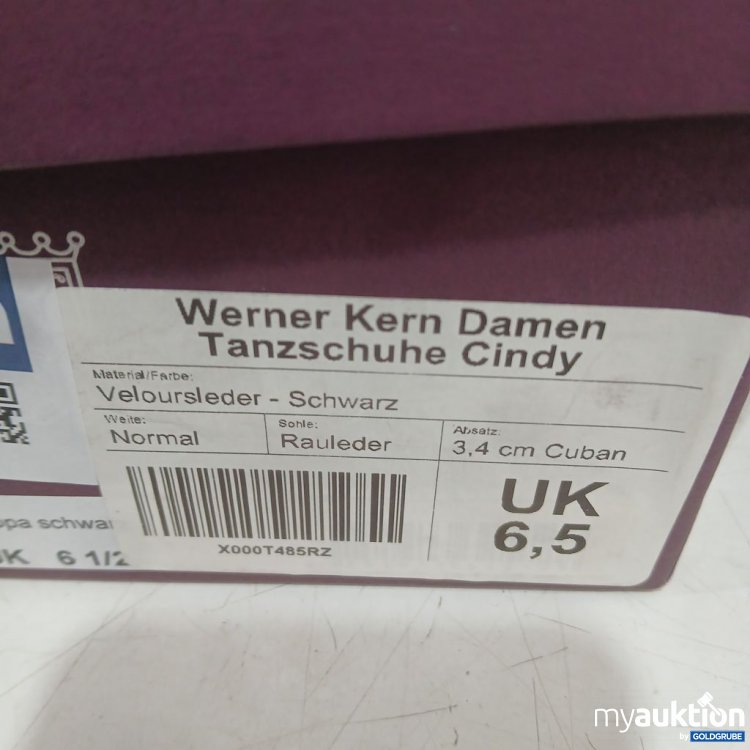 Artikel Nr. 991756: Werner Kern Tanzschuhe Cindy Schwarz UK 6,5