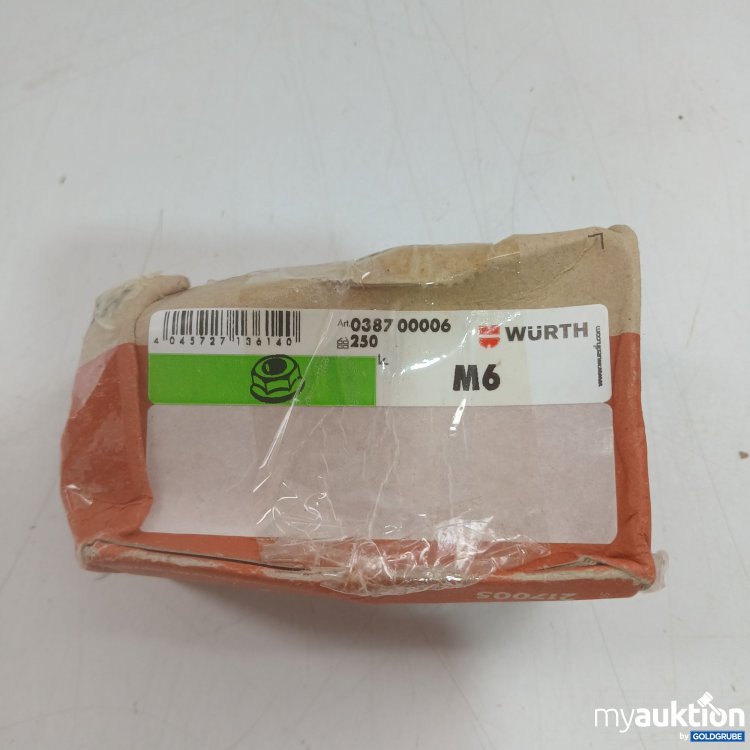 Artikel Nr. 997756 Artikel Nr. 997756: Würth M6 Sperrzahnmuttern 250Stk