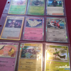 Artikel Nr. 332756: 9 Stück Pokémon Sammelkarten 