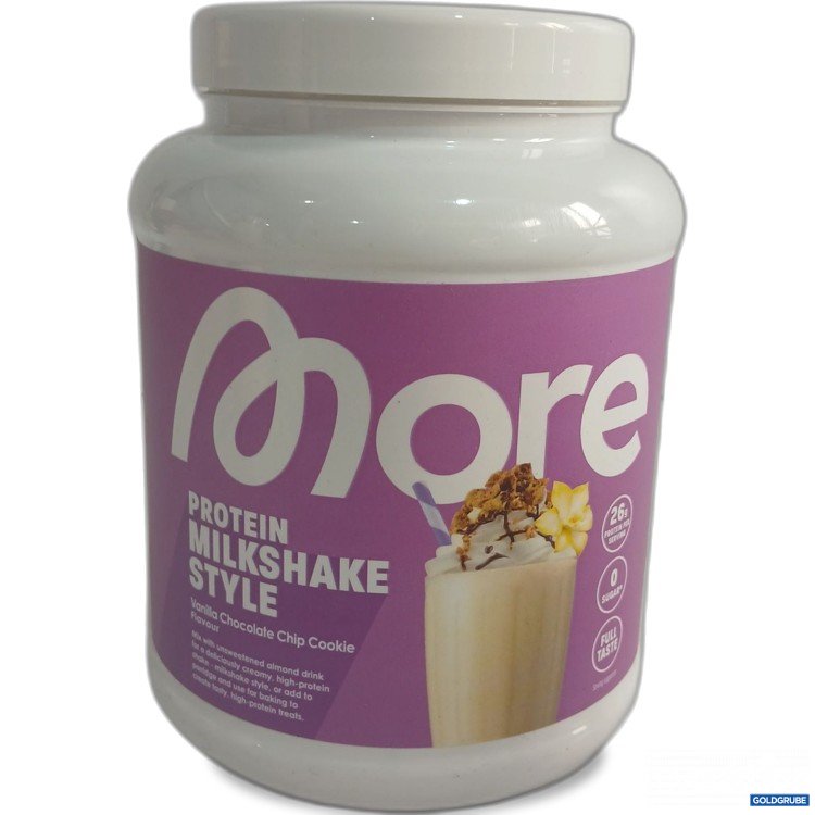 Artikel Nr. 447757 Artikel Nr. 447757: More Protein Milkshake Style Vanilla Chocolate Chip Cookie 600g