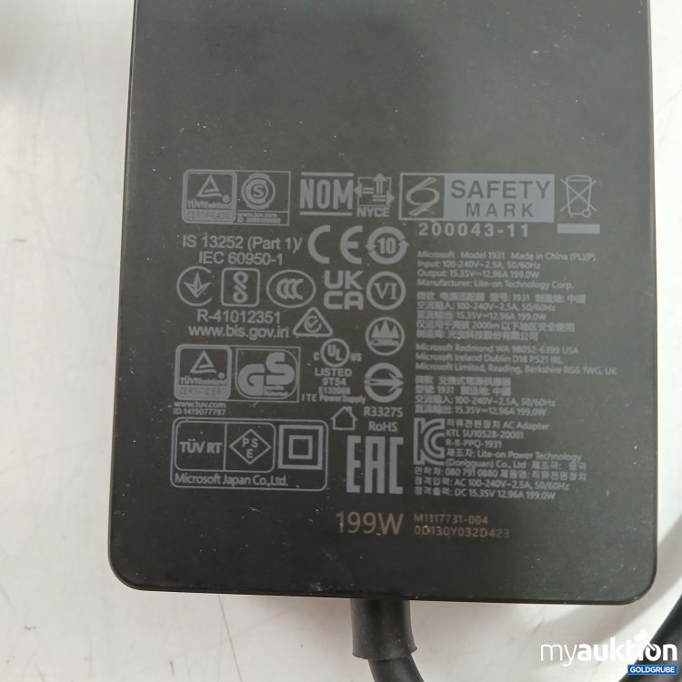 Artikel Nr. 462757 Artikel Nr. 462757: Microsoft Surface Dock 2 Dockingstation Kabel