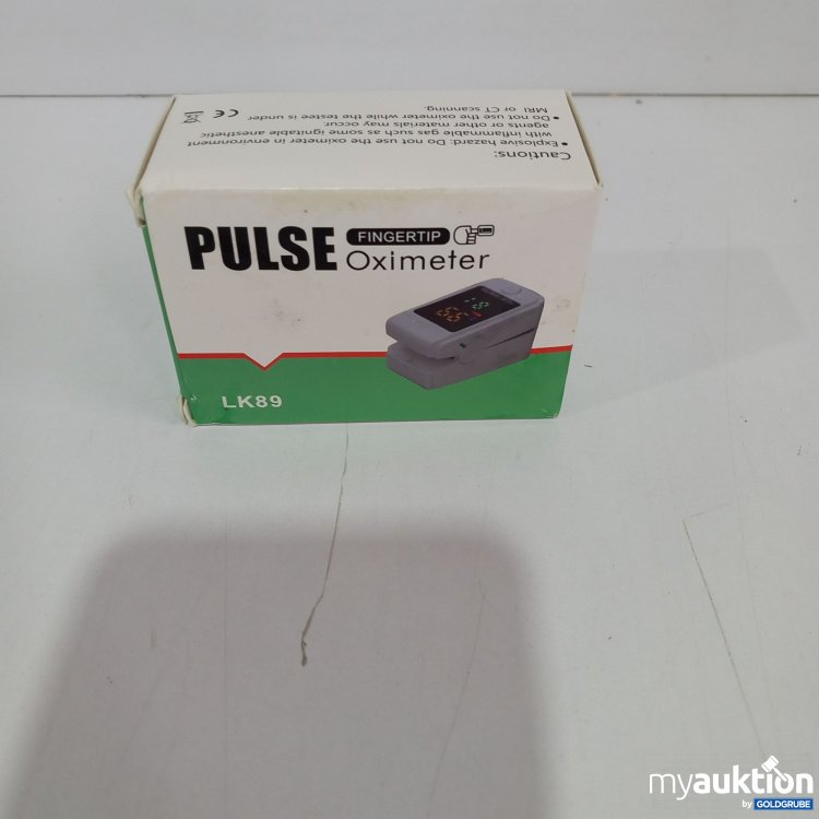 Artikel Nr. 818757 Artikel Nr. 818757: Pulse Oximeter Fingertip LK89