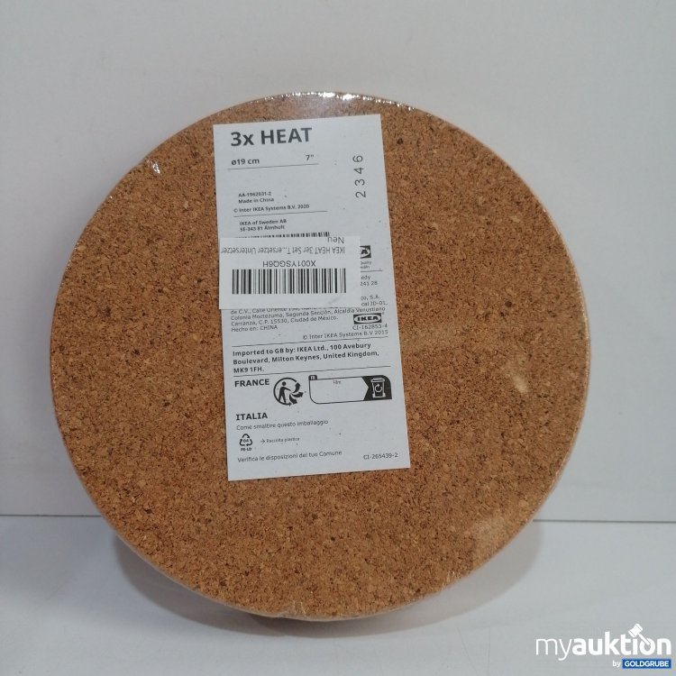 Artikel Nr. 847757 Artikel Nr. 847757: Korkuntersetzer 3x19cm