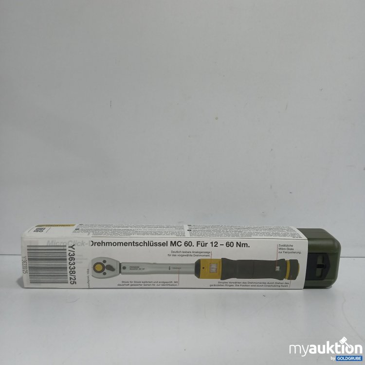 Artikel Nr. 861757: Broxxon Industrial Mico-Click Drehmomentschlüssel MC 60. Für 12-60Nm.