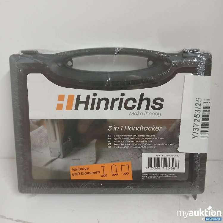 Artikel Nr. 874757: Hinrichs 3in1 Handtacker 
