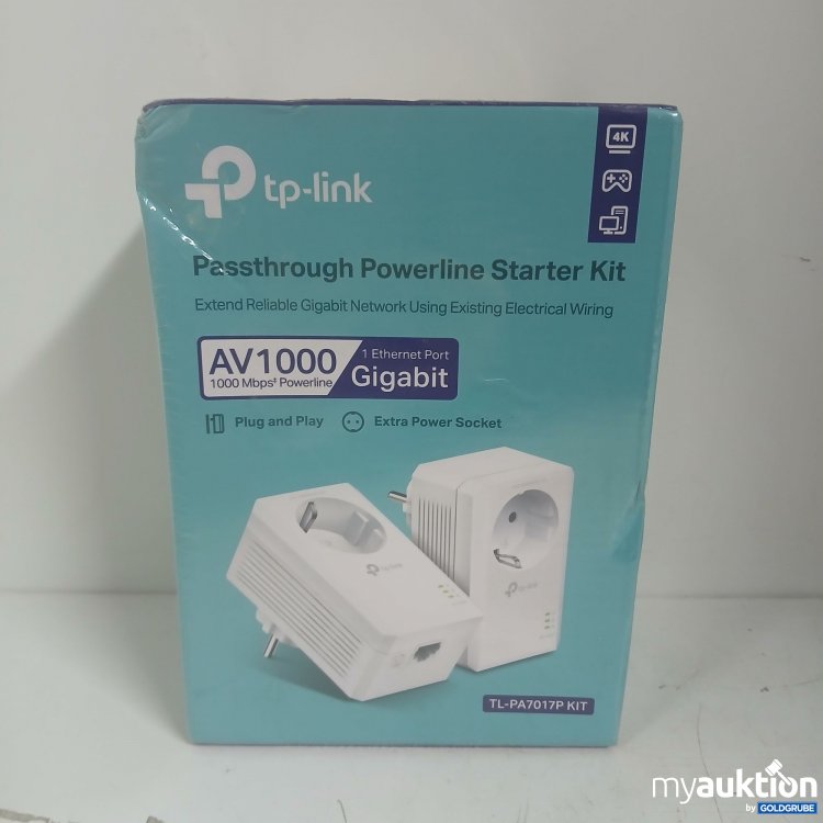 Artikel Nr. 877757 Artikel Nr. 877757: Tp-Link Passthrough Powerline Starter Kit TL-PA7017P KIT