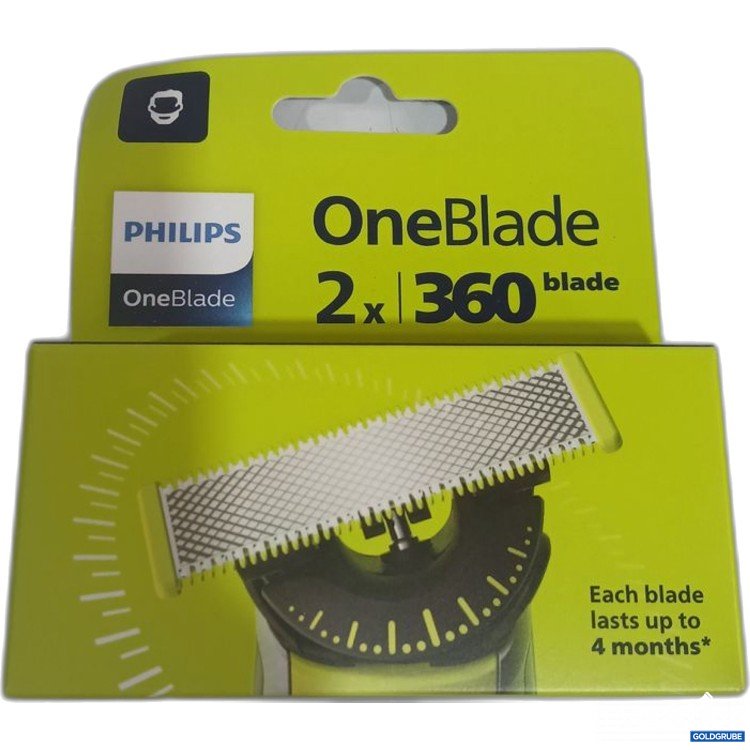 Artikel Nr. 903757 Artikel Nr. 903757: Philips OneBlade 2x360 blade 2Klingen