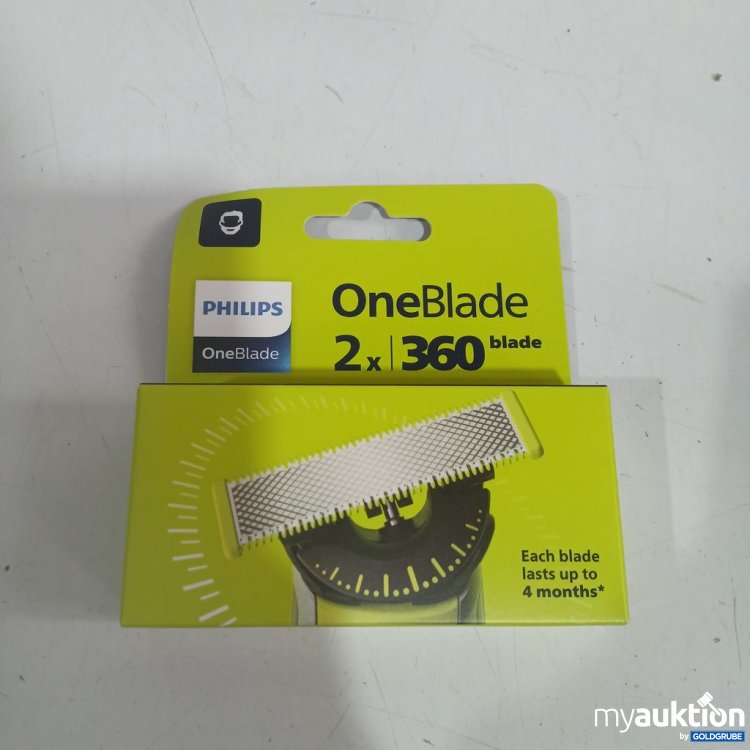 Artikel Nr. 903757 Artikel Nr. 903757: Philips OneBlade 2x360 blade 2Klingen