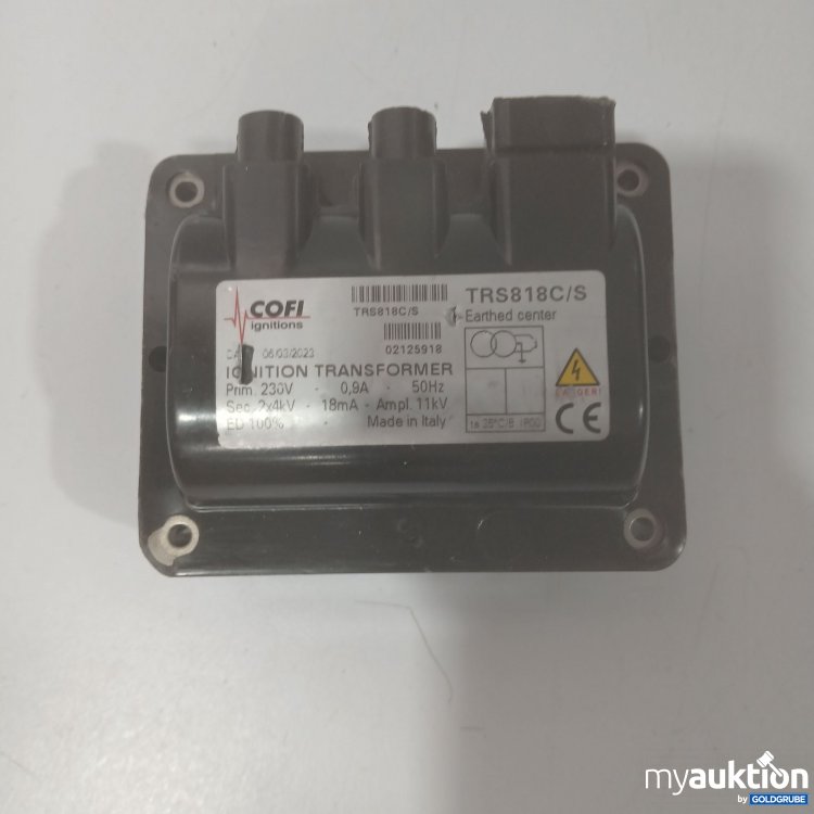 Artikel Nr. 911757 Artikel Nr. 911757: IGNITION TRANSFORMER COFI IGNITIONS