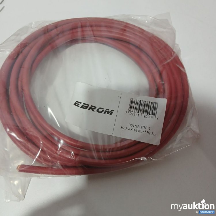 Artikel Nr. 950757: EBROM Kabel 16 mm² RT 5 m