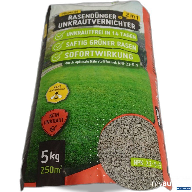 Artikel Nr. 962757: Terrauno Premium Rasendünger + Unkrautvernichter 5kg 