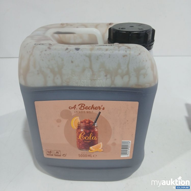 Artikel Nr. 996757 Artikel Nr. 996757: A. Becker's Cola Geschmack Slush Konzentrat 5L