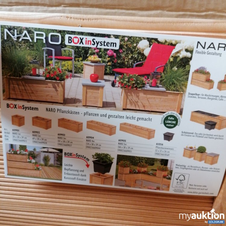 Artikel Nr. 437758: Naro Box in System Holz 101x14.5x39cm