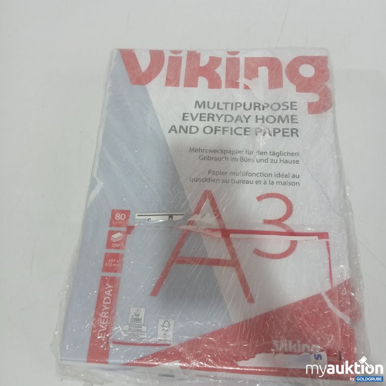 Artikel Nr. 525758: Viking Multipurpose Paper A3 297x420mm 500Blatt 2Stk