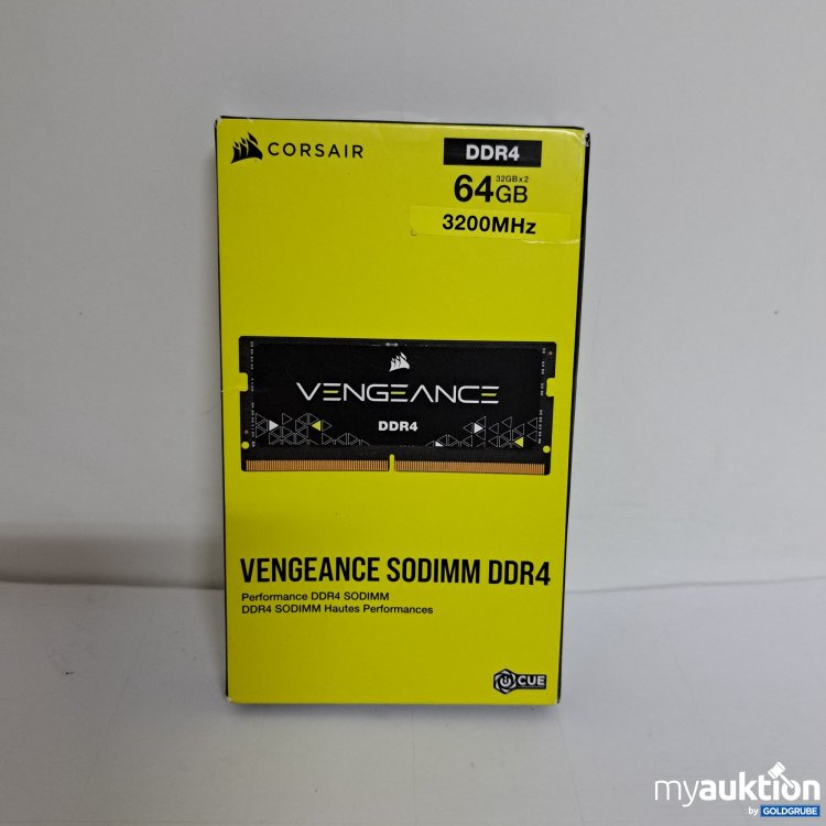 Artikel Nr. 817758 Artikel Nr. 817758: Corsair Vengeance Sodimm DDR4, 64GB, 3200 MHz