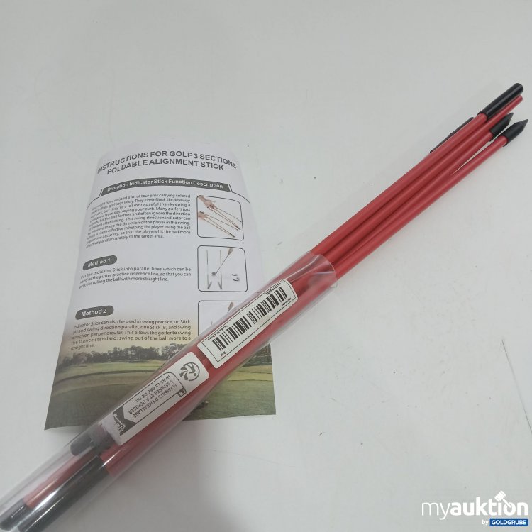 Artikel Nr. 839758: Golf 3 Sections Foldable Alignment Stick 