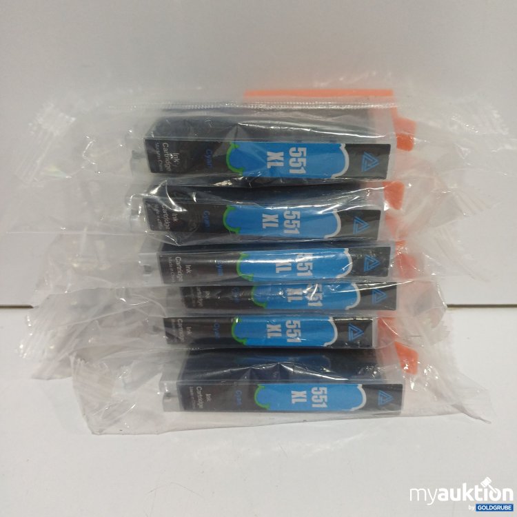 Artikel Nr. 894758 Artikel Nr. 894758: 551 XL Cyan-Druckerpatrone 6Stk.