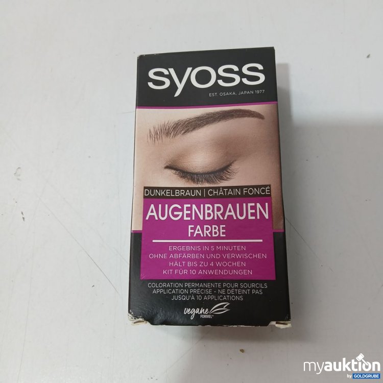Artikel Nr. 918758: Syoss Augenbrauenfarbe Dunkelbraun