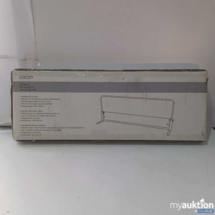 Artikel Nr. 921758: Cocon Bettgitter für Kinder 200×68cm 