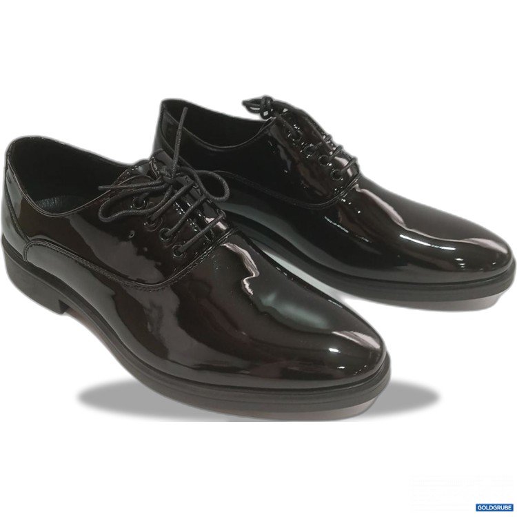 Artikel Nr. 930758 Artikel Nr. 930758: Schwarze Schnürschuhe mit glänzender Oberfläche