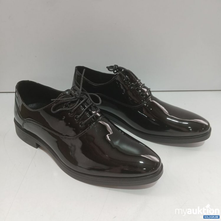 Artikel Nr. 930758 Artikel Nr. 930758: Schwarze Schnürschuhe mit glänzender Oberfläche