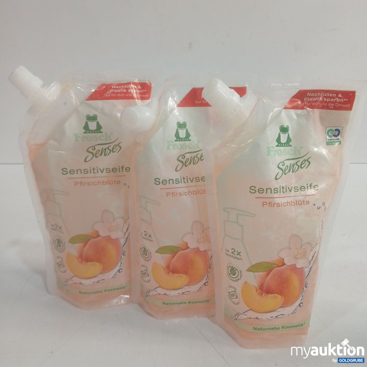 Artikel Nr. 952758: Frosch senses Sensitivseife Pfirsichblüte je 500ml