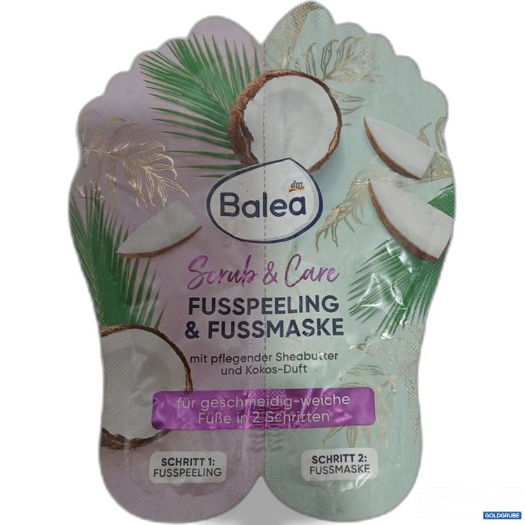 Artikel Nr. 953758: Balea Scrub & Care Fußpeeling & Fußmaske