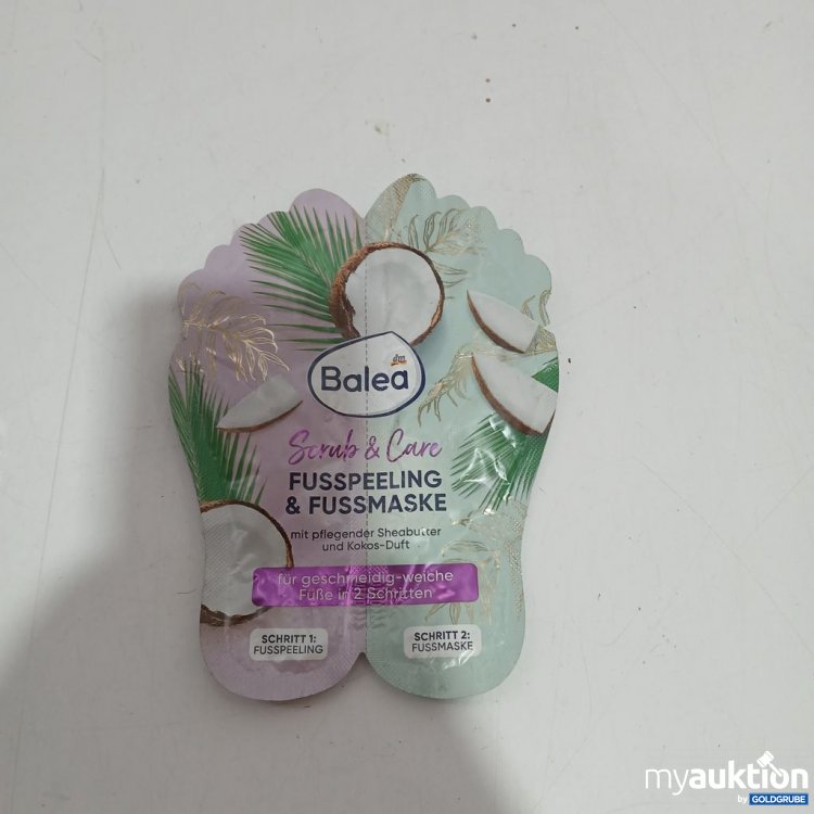 Artikel Nr. 953758: Balea Scrub & Care Fußpeeling & Fußmaske