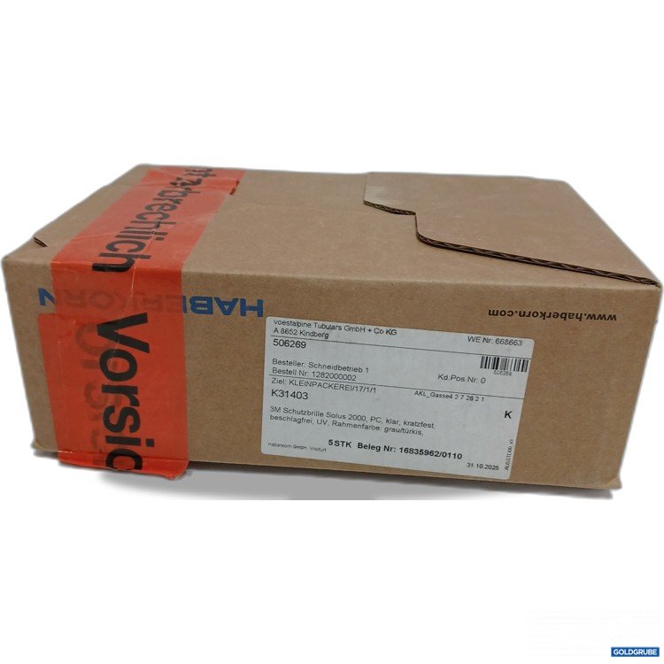 Artikel Nr. 954758 Artikel Nr. 954758: 5 Stück Haberkorn 3M Schutzbrille Solus 2000 K31403