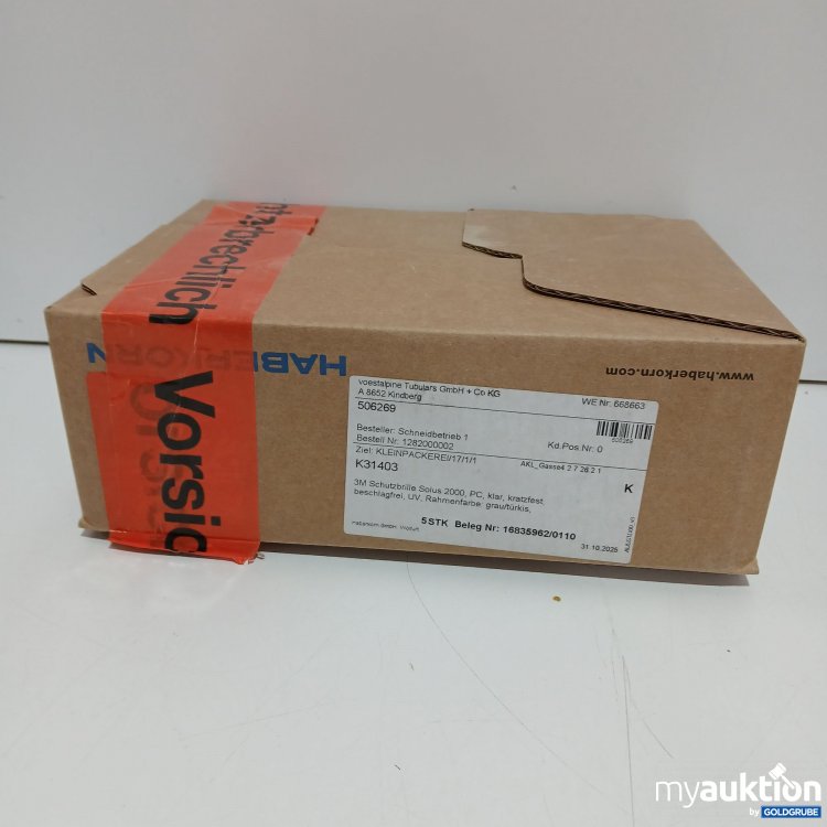 Artikel Nr. 954758 Artikel Nr. 954758: 5 Stück Haberkorn 3M Schutzbrille Solus 2000 K31403