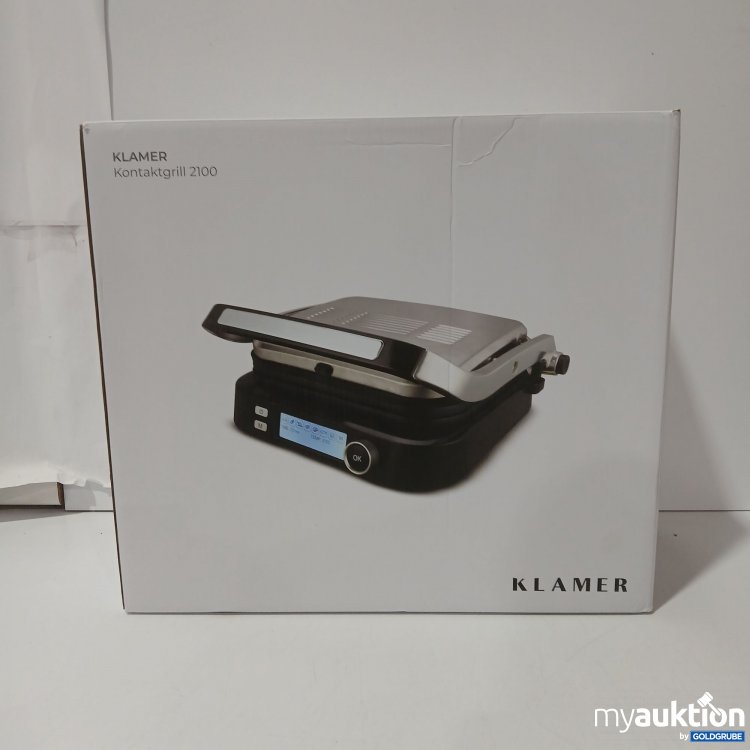 Artikel Nr. 958758: Klamer Kontakt Grill 2100, Art.No. 91582, ca 40×35cm
