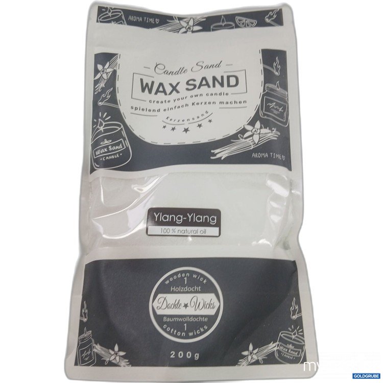 Artikel Nr. 970758: Candle Sand Wax Sand 200g Ylang Ylang