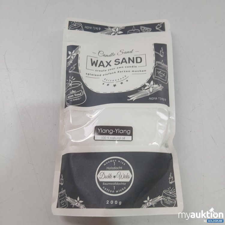 Artikel Nr. 970758: Candle Sand Wax Sand 200g Ylang Ylang
