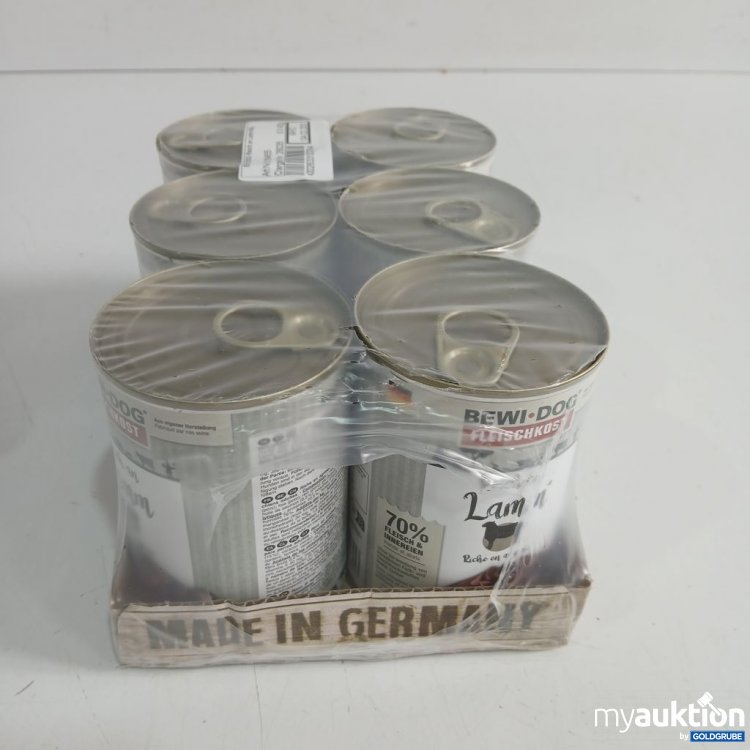 Artikel Nr. 973758: BEWI-DOG Fleischkost Lamm 6x400 g