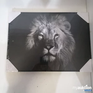 Auktion Wandbild mit Löwe