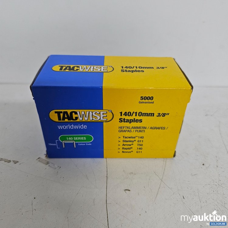 Artikel Nr. 398759 Artikel Nr. 398759: TacWise 140/10mm 3/8" Staples