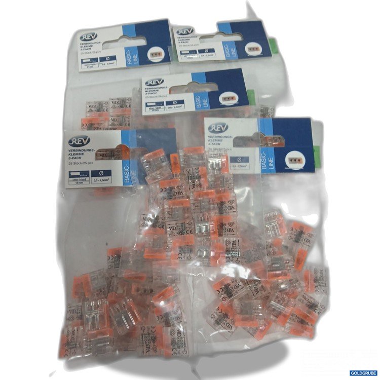 Artikel Nr. 441759: Rev Verbindungsklemme 3Fach je 25Stk 