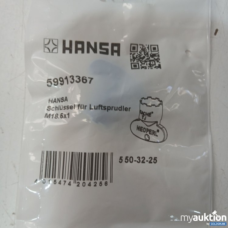 Artikel Nr. 446759 Artikel Nr. 446759: Hansa Schlüssel für Luftsprudler M18.5x1 59913367 3Stk